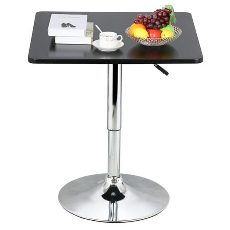 Yaheetech Adjustable Height Pub Bar Table Counter,Black Walmart.com Yaheetech Adjustable Height Pub Bar Table Counter,Black Walmart.com